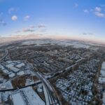 Winterse magie boven de Merenwijk! ❄️